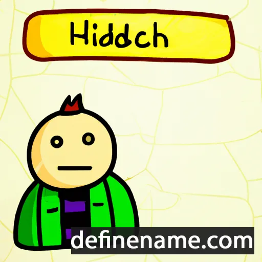 Hilderich cartoon