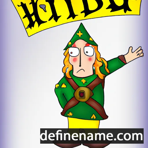 cartoon of the name Hildir