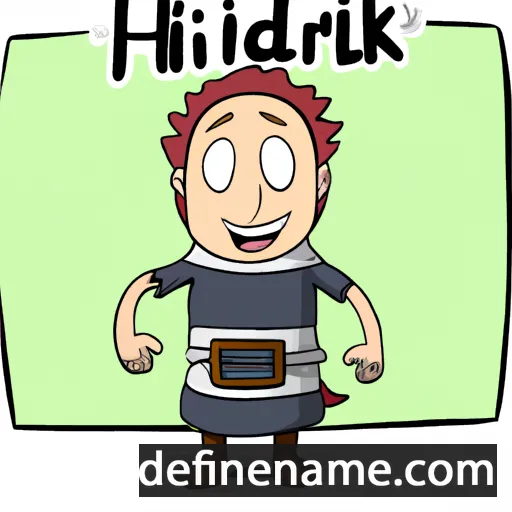 Hildirik cartoon