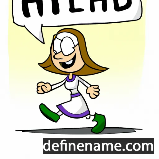 Hildrun cartoon