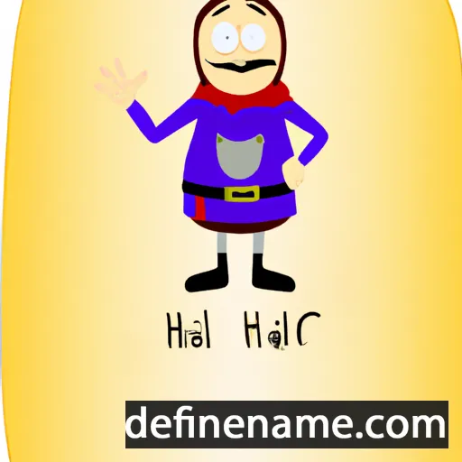 cartoon of the name Hiljar