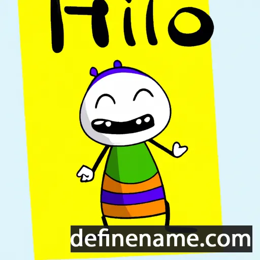 Hilju cartoon