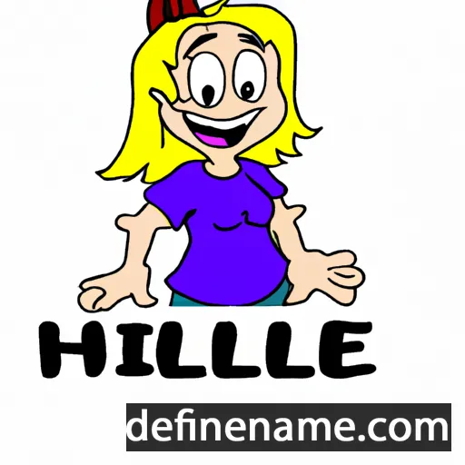 Hillie cartoon