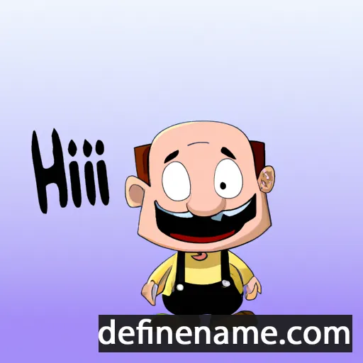 cartoon of the name Hilmár