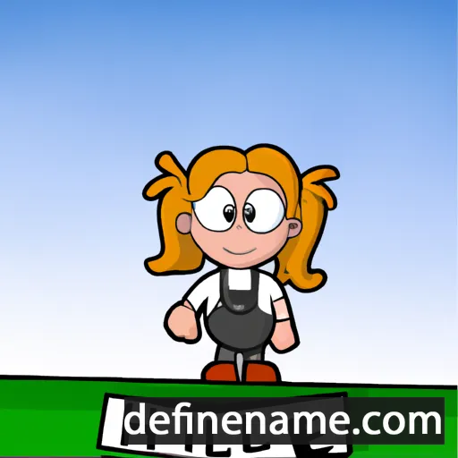 cartoon of the name Hiltje