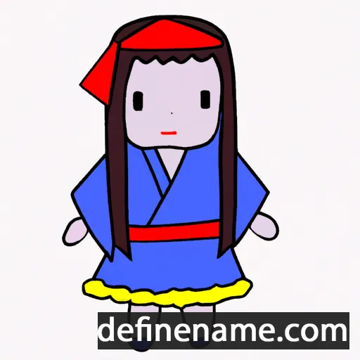 cartoon of the name Himei