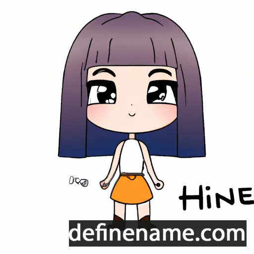 Hinae cartoon