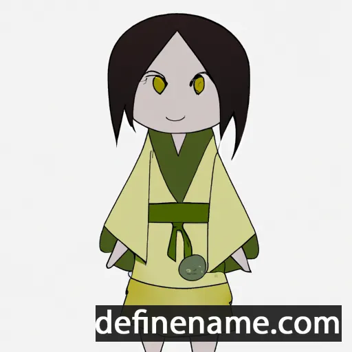 cartoon of the name Hiname