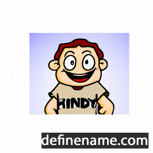 cartoon of the name Hindey