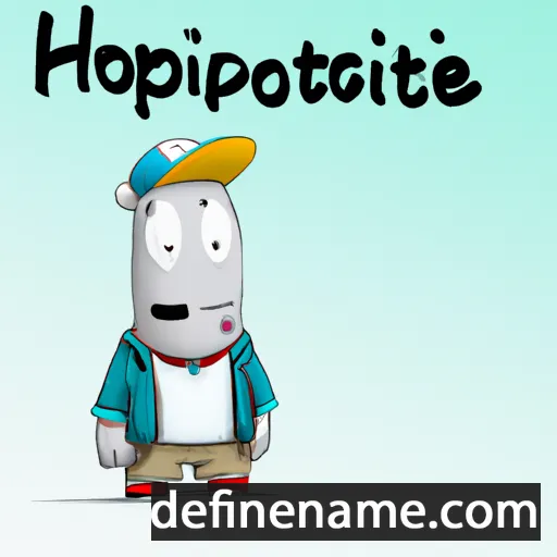 Hiponacte cartoon