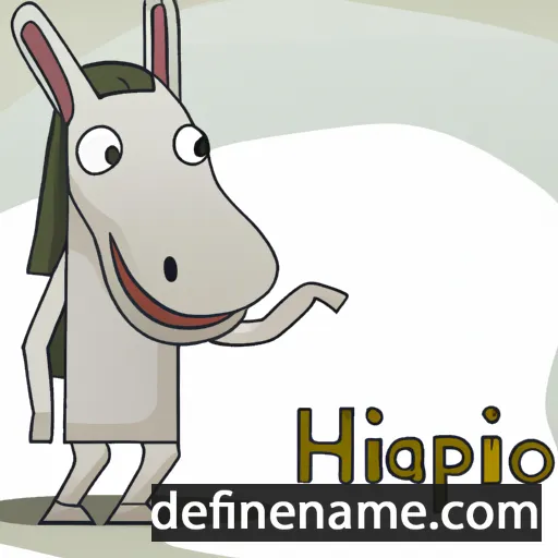 cartoon of the name Hipparchos