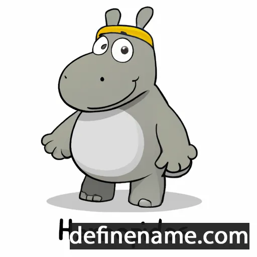 cartoon of the name Hippodamos