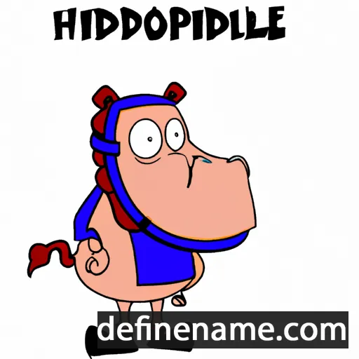 cartoon of the name Hippodike