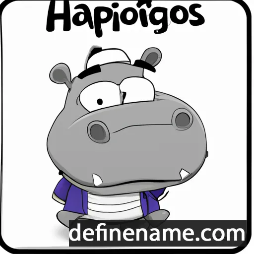 cartoon of the name Hipponoos