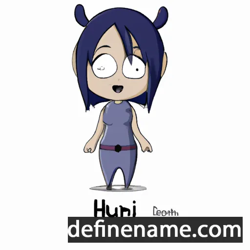 Hiruni cartoon