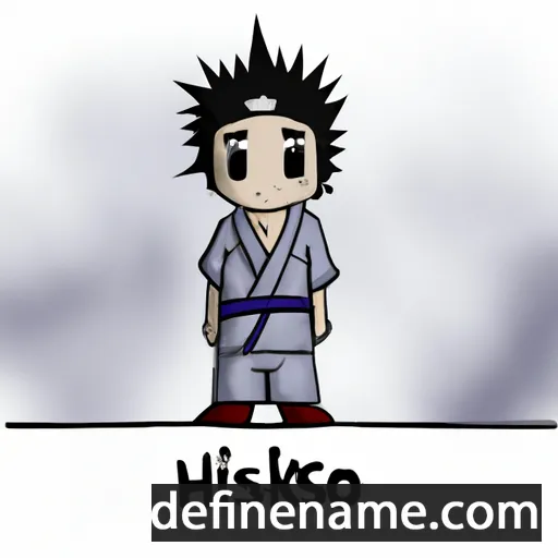 cartoon of the name Hisahiko