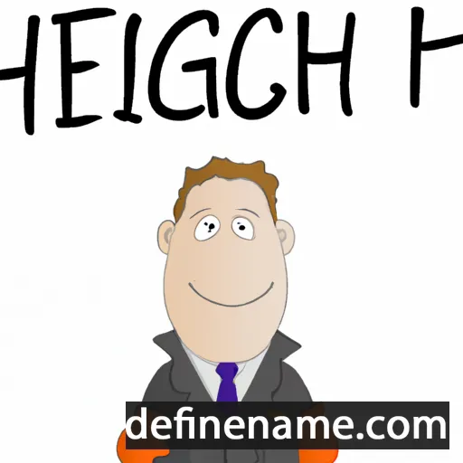 cartoon of the name Hitchsen