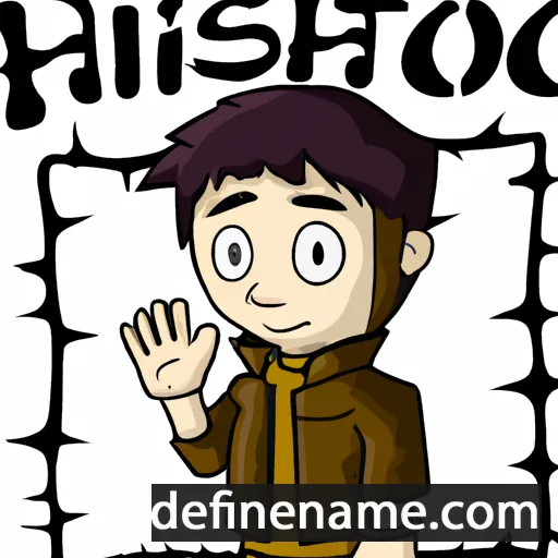 Hitoshi cartoon