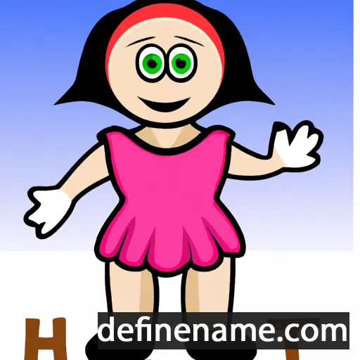 cartoon of the name Hitty