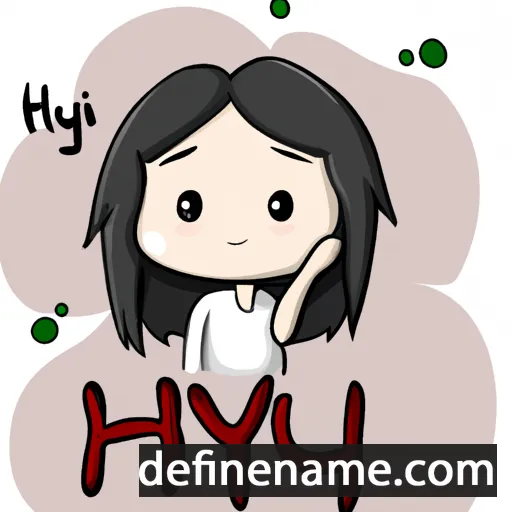 Hiyu cartoon