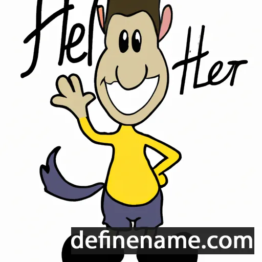 Hlér cartoon