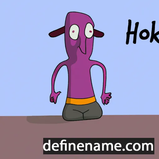 cartoon of the name Hlökk