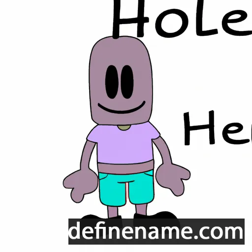 cartoon of the name Hloþhere