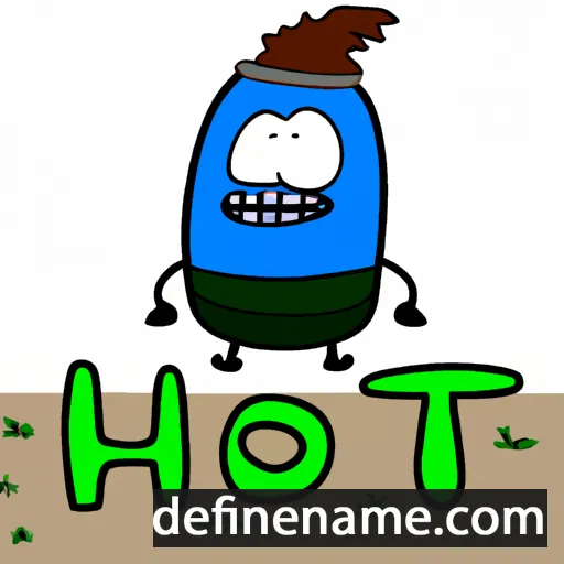 cartoon of the name Hòrt