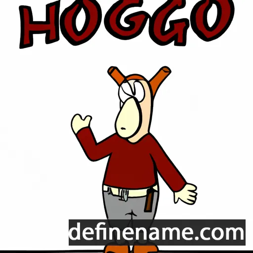 Høgni cartoon