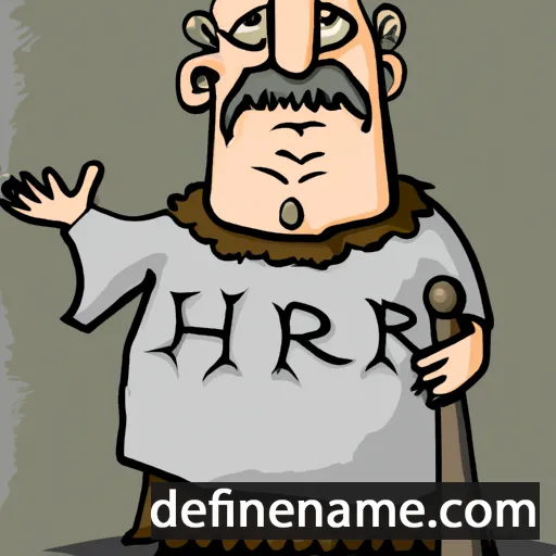 cartoon of the name Hodur