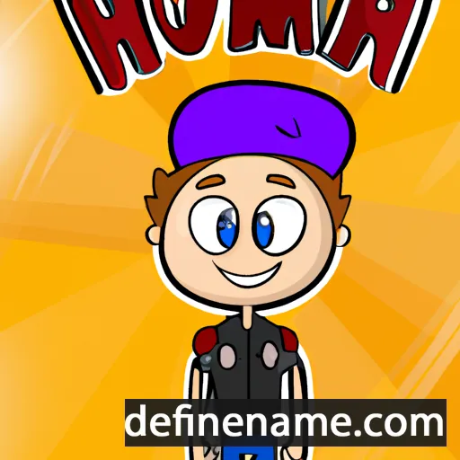 cartoon of the name Hoimar