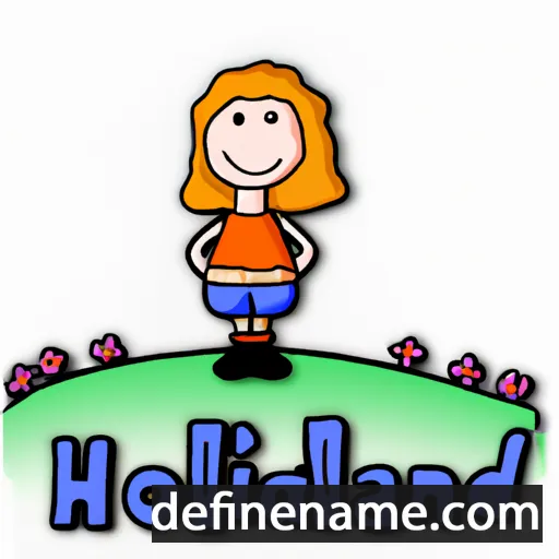 cartoon of the name Holland