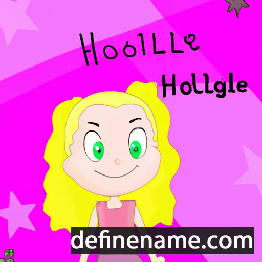 Holleigh cartoon