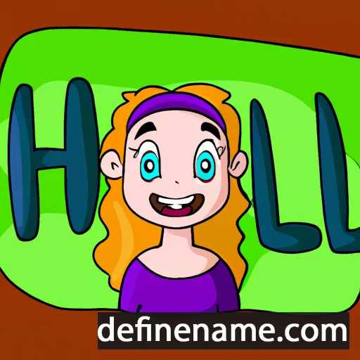 Holli cartoon