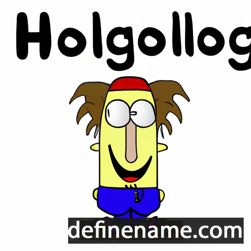 Holmlög cartoon