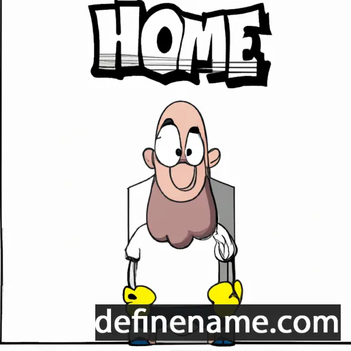 Homère cartoon