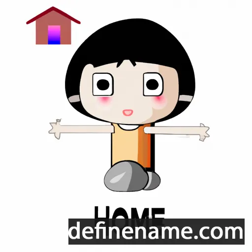 cartoon of the name Homei