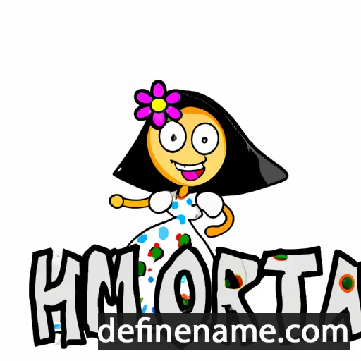 cartoon of the name Homerita