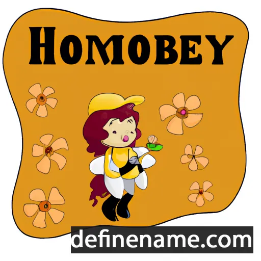 cartoon of the name Honeyblossom