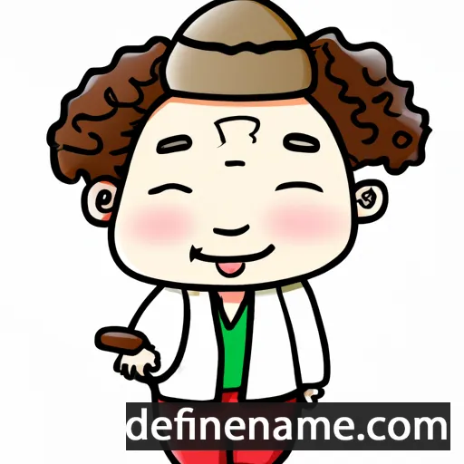 cartoon of the name Hongseung