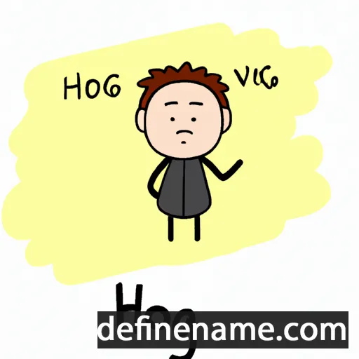 cartoon of the name Hongvi