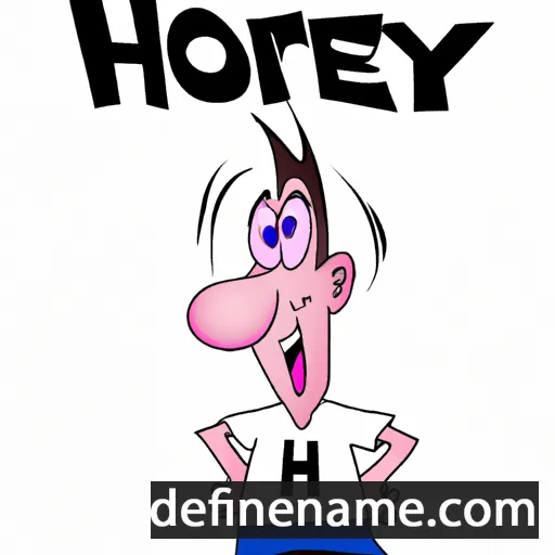 cartoon of the name Horry