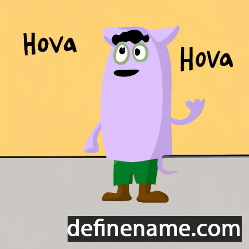 Hovva cartoon