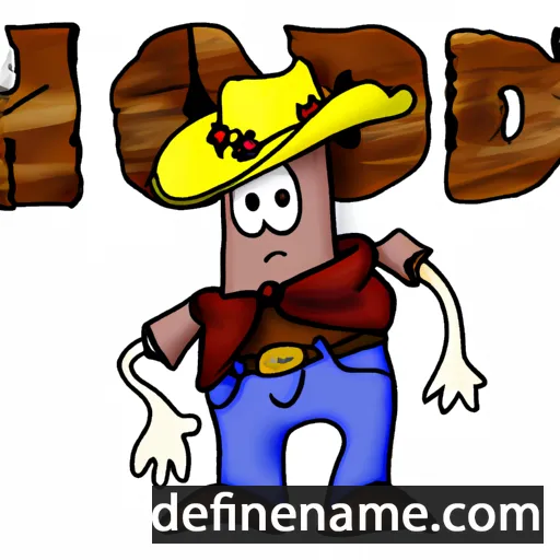 Howdy cartoon