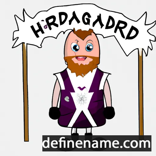 cartoon of the name Hrafngerður