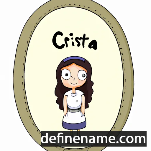 cartoon of the name Hrista