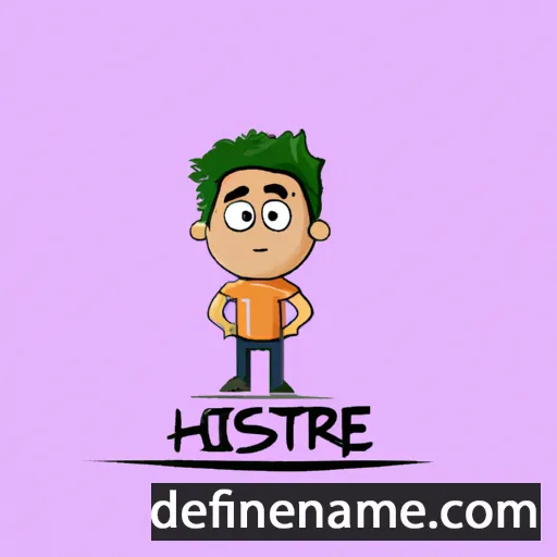 cartoon of the name Hrithikesh