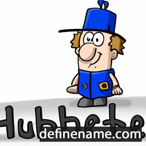 cartoon of the name Huberte