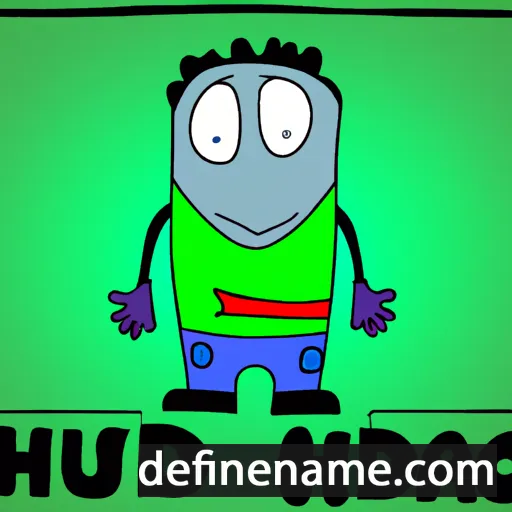 cartoon of the name Hud