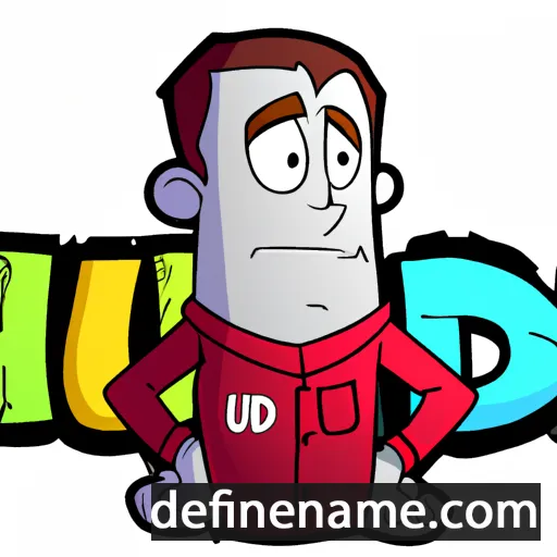 cartoon of the name Hud